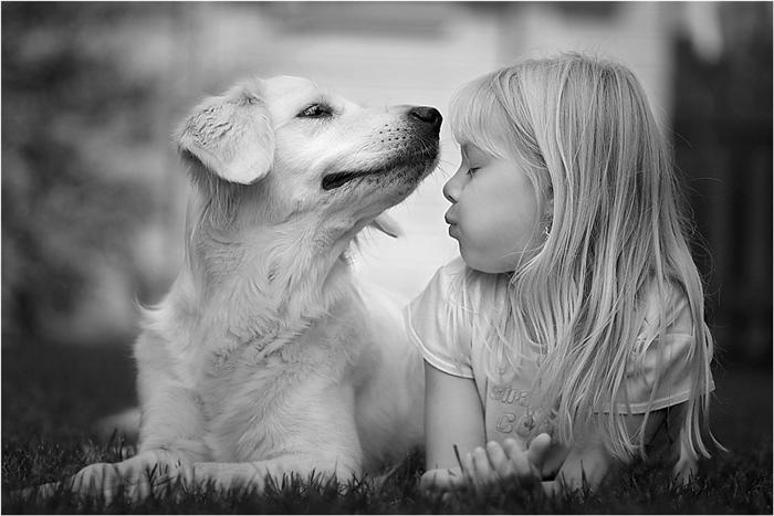 chiens et enfants